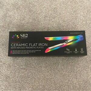 SB2 by Sutra Limited-Edition Rainbow Ceramic Flat Iron, Created for Macy's